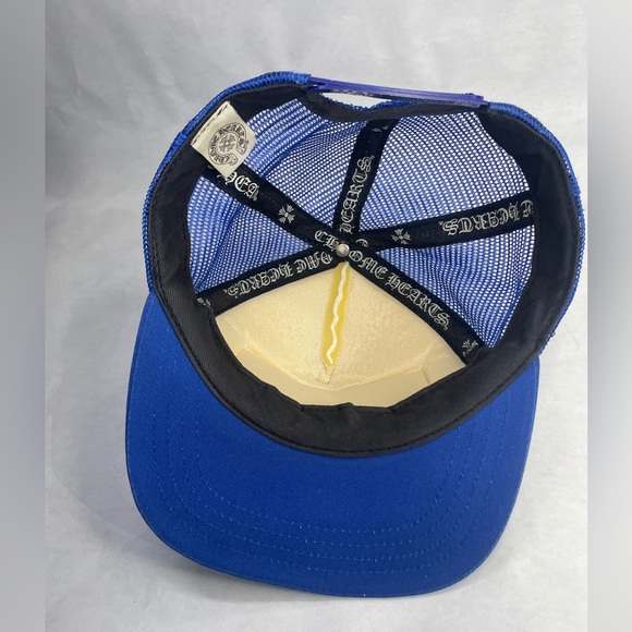 Chrome Hearts Hollywood Trucker Hat (Blue/White/Red) - Picture 5 of 5